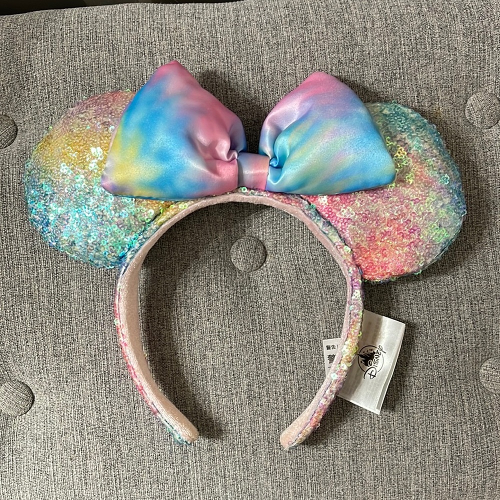 Disney Tie Dye Sequin Sparkle Ears